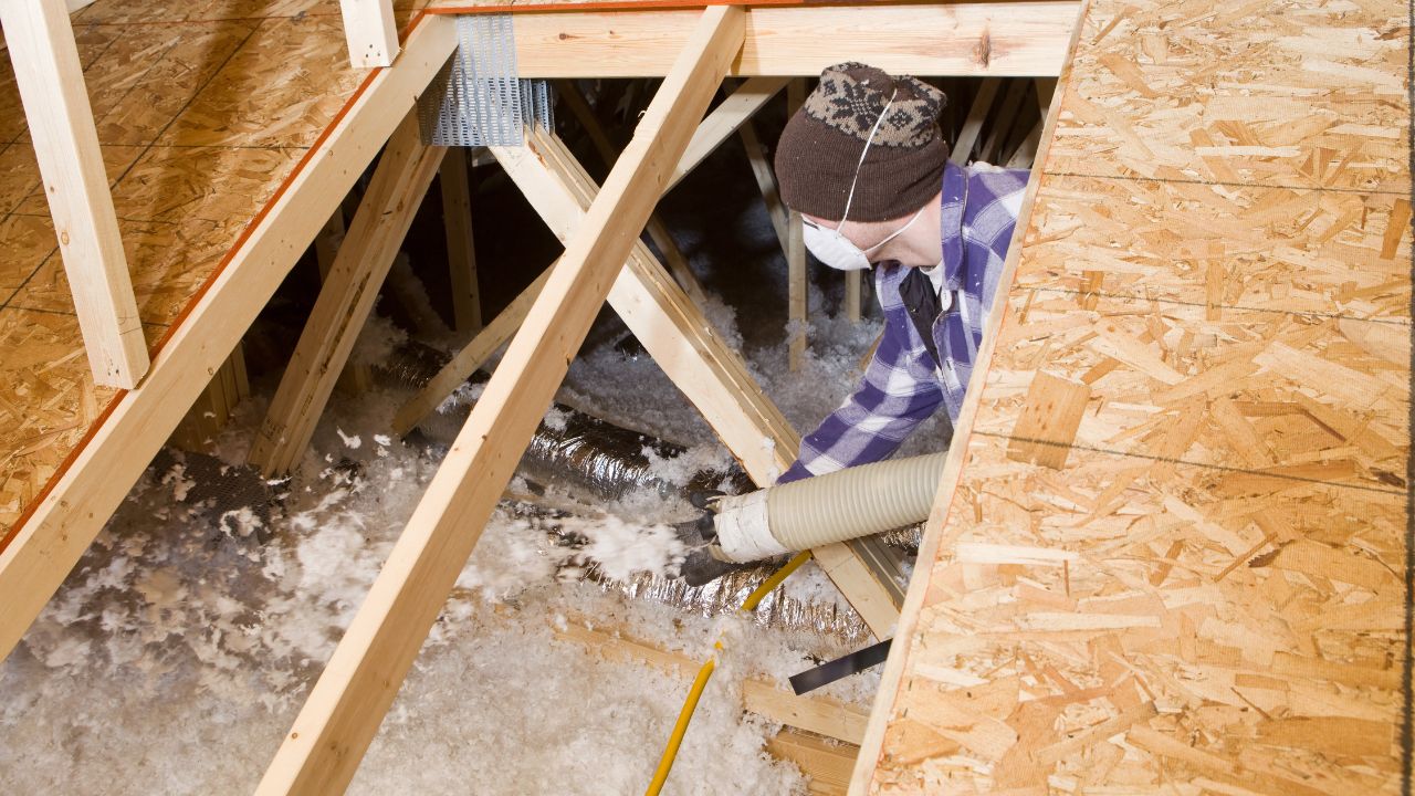 blown in attic insulation