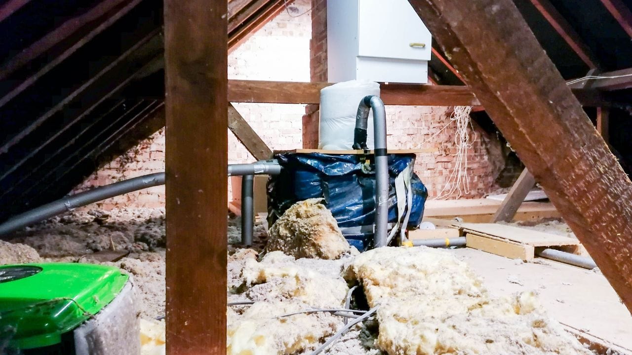 drawbacks in blown attic insulation