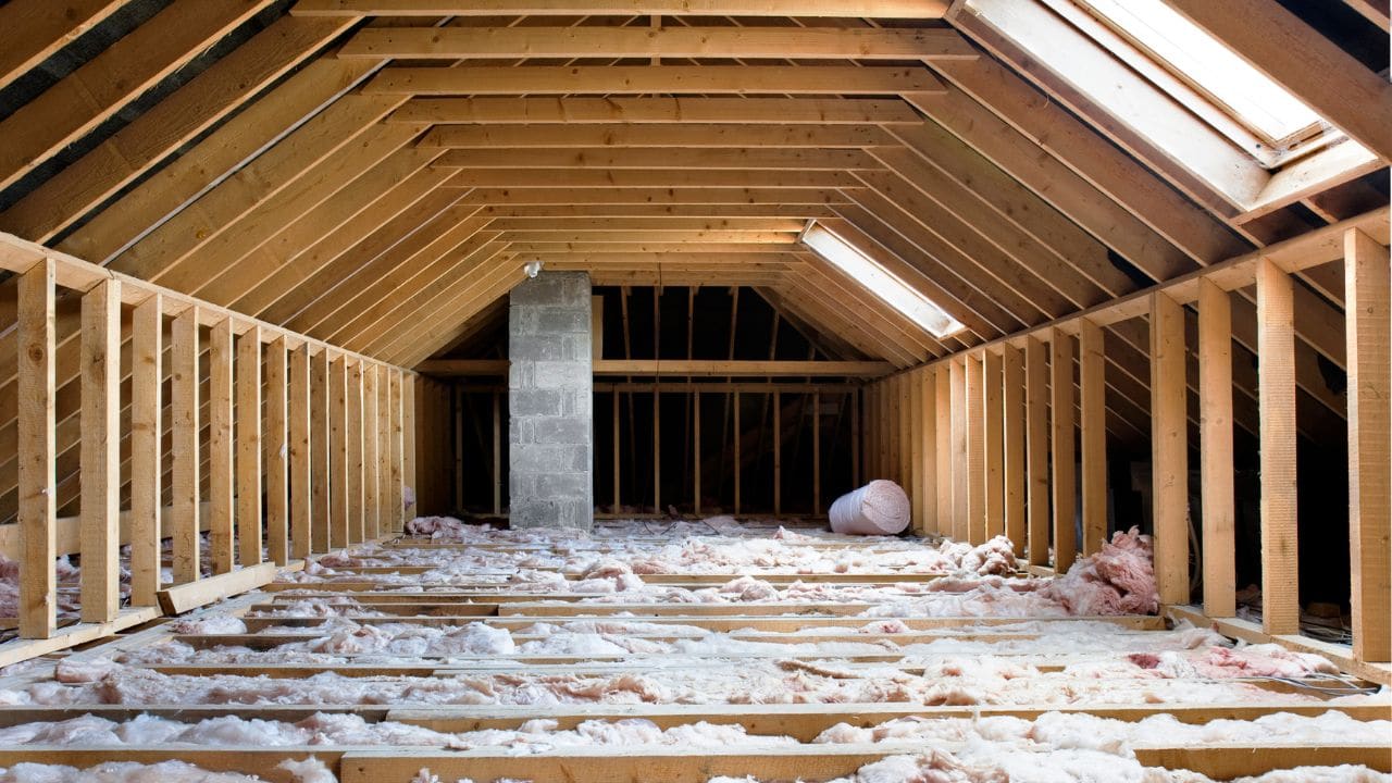 attic insulation upgraded