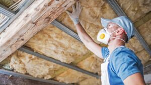 installing attic insulation