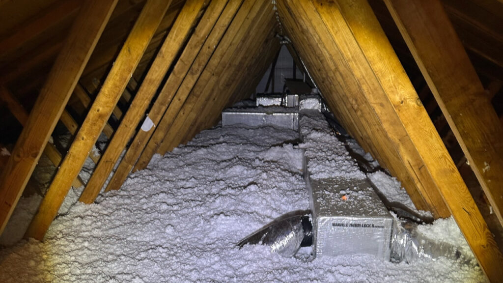 attic insulation assessment by universal insulation doctor