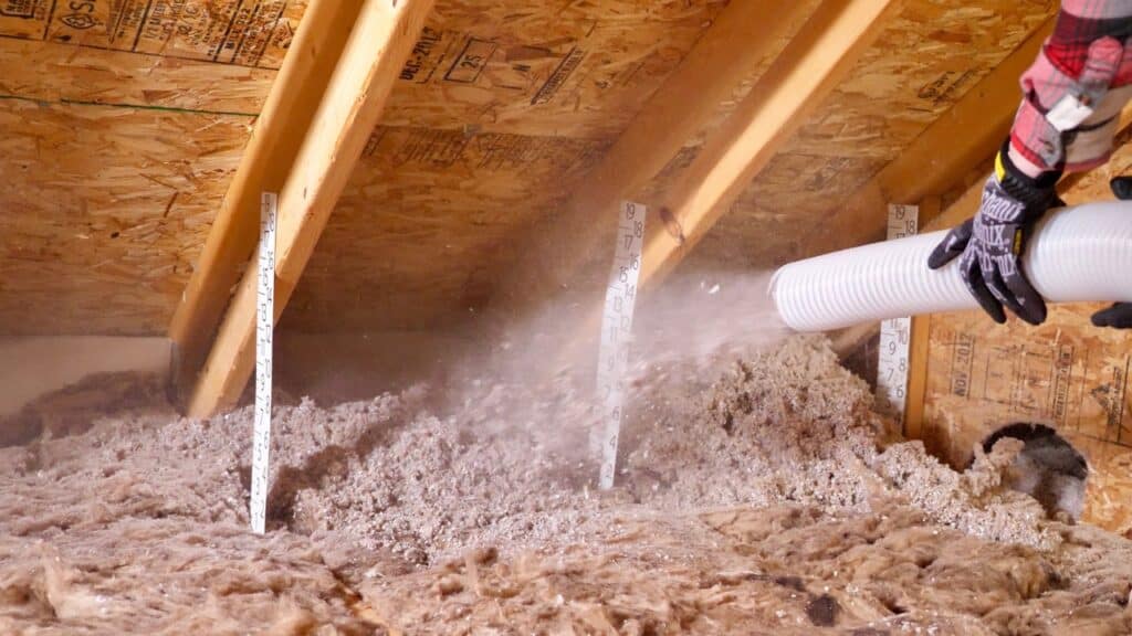 Professional cellulose insulation installation in Virginia Beach