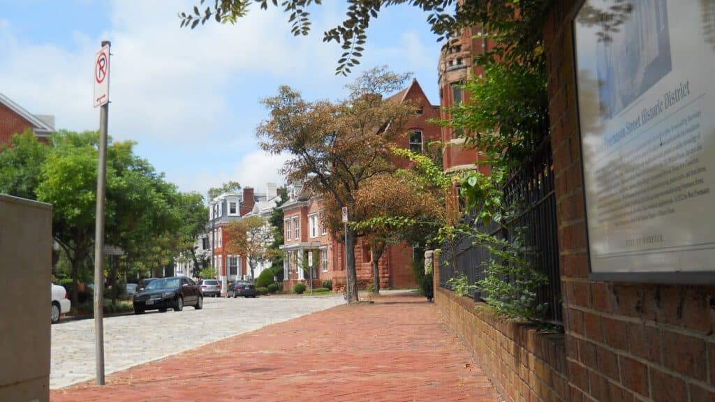 Freemason Historic District in Norfolk